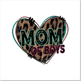 mom of boys Posters and Art